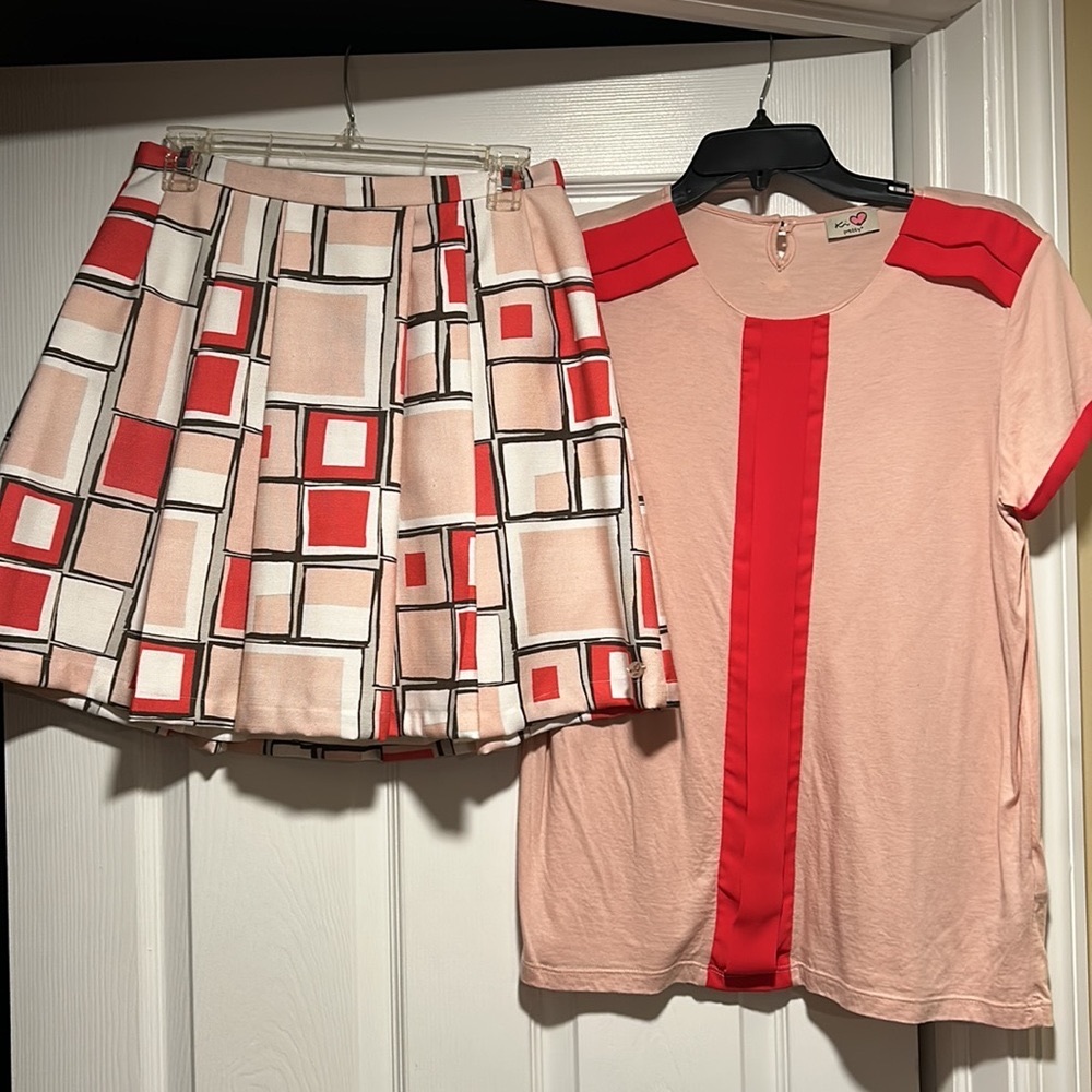Skirt and shirt combo